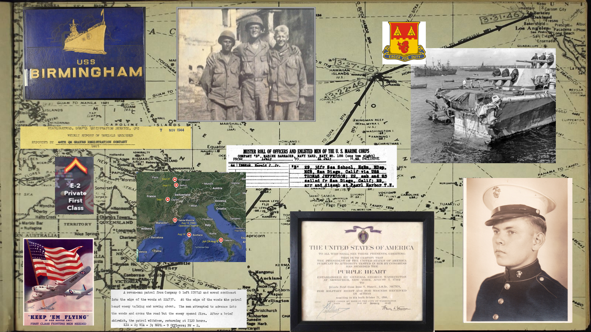 WWII Service: Discovering your Ancestor's Story using Online Resources
